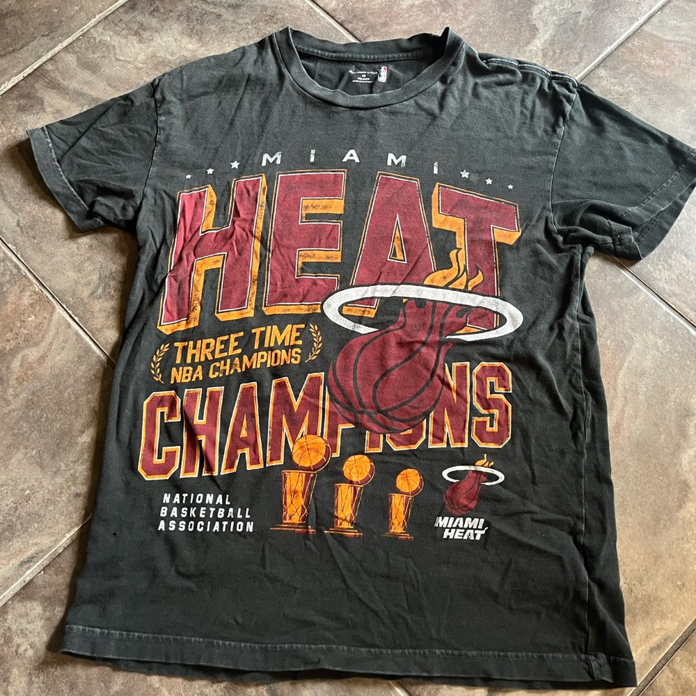 Miami Heat Black NBA Champions T-Shirt